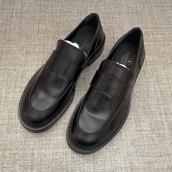 VALENTINO GARAVANI Men's Rockstud Loafers Black 9.5 US / 42.5 EU NEW Business - Picture 4 of 15